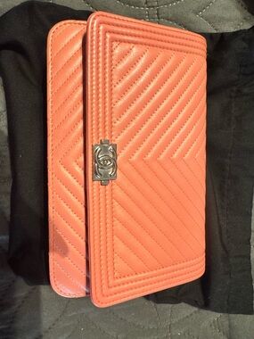 Chanel Chevron Boy WOC